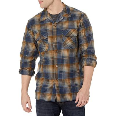 China Anti-pilling Men's Classic Fit Long Sleeve Panel Shirt for sale