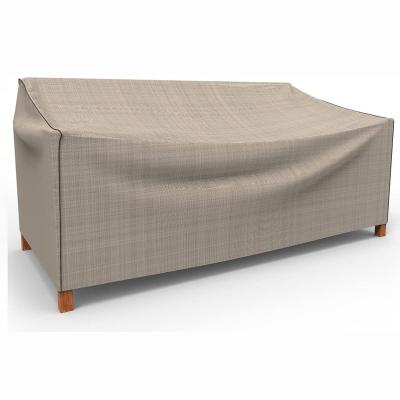 China Simply Never Fade Fashion Design Heavy Duty and Tan Garden Patio Sofa Cover Waterproof, Large, Two Tone for sale