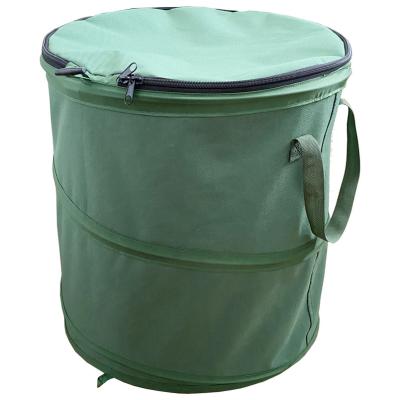 China New Factory Constrction Garden Chinese Leaf Bag Easy Folding Automatic Garden Waste Bag Pop Bag for sale