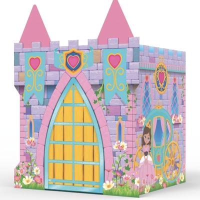 China Sports Toy Hot Selling Pop Up Tent Easy Folding Kids Play Tent Foldable Princess Castle Pop Up Kids Play Tent For Girls for sale