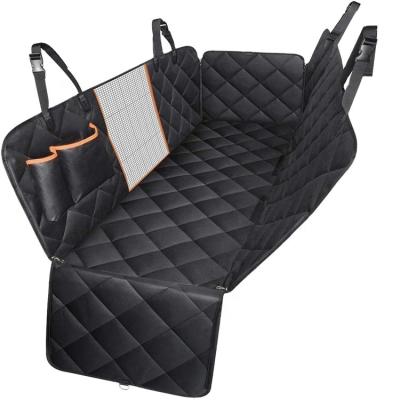 China Hot Selling Travel Product Quilted Dog Car Seat Cover Car Seat Cover Back Hammock For Pets Oxford Cloth Pet Car Seat Cover for sale