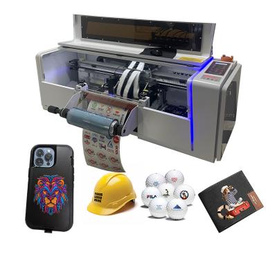 China factory dtf a3 printer digital commercial uv label machine small roll best for rolling uv dtf printer for sale