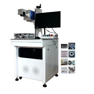 China Lowest Price Portable Competitive Automation Fiber Laser Co2 Laser Marking Machine 100w Stainless Steel Programmable for sale