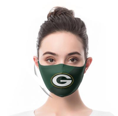 China NFL National Football League American Football League NFL Print Adult Digital Knitte Sunscreen Dust Thin Breathable Face Mask Washable for sale