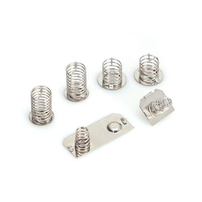 China Spiral Spring Supplier Customized Wire Casting Curved Spring Stainless Steel Touch Button Spring for sale