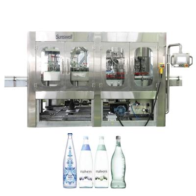 China Food Glass Bottle Water Filling Machine Water Pure Mineral Water Filling Machine for sale