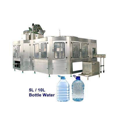 China Beverage Zhangjiagang Water Filling And Sealing Machine / Water Pouch Filling Machine 20 Liter Water PC Bottle for sale