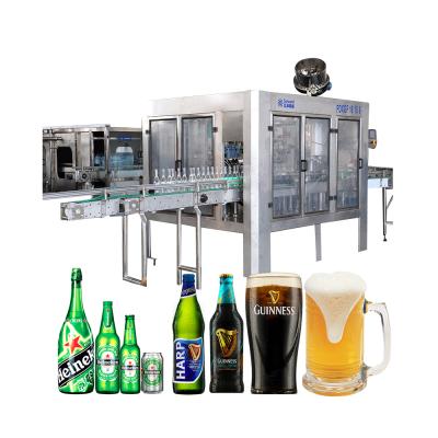 China food & Beverage Factory New Product Glass Bottle Soda Water Filling Machine Beverage Filling Machine Craft Beer Filling Line for sale