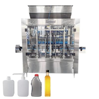 China 8 Head Products Automatic Sauce Filling Machine Saitizer Filling Machine for sale