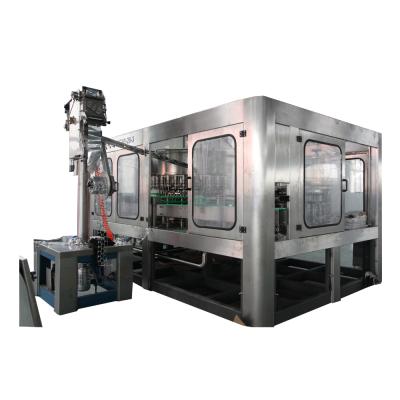 China Automatic Sealed Beverage Aluminum Foil PE Bottle Beverage Filling Machine for sale