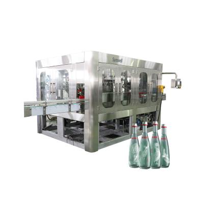 China Beverage glass bottle drinking water filling machine bottling plant for sale for sale