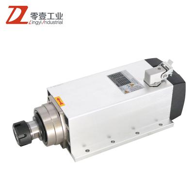 China High Grade CNC Engraving Machine CNC Router Spindle Motor Air Cooled For Engraving Machinery ER 32 for sale