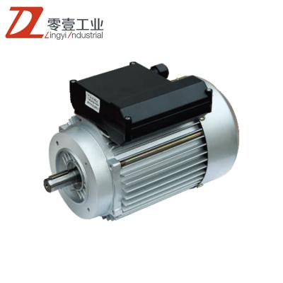 China YC series 220v 0.75KW double capacitor start waterproof single phase induction electric motor for water pump for sale