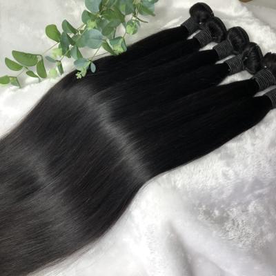 China Silky Straight Wave Remy Virgin Cuticle Aligned Human Hair Extensions Bundles Raw Unprocessed Indian Hair Bulk Indian Hair Temple Seller From India for sale