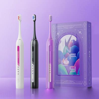 China Sonic Electric Toothbrush Rechargeable Soft Touch Smart Adult Hair Sonic Electric Toothbrush 1200mAh for sale