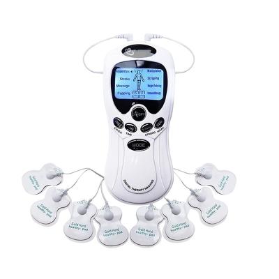 China Body TEN Unit EMS Muscle Pain Relief Electrode Pad Stimulator Machine Massage Period for sale