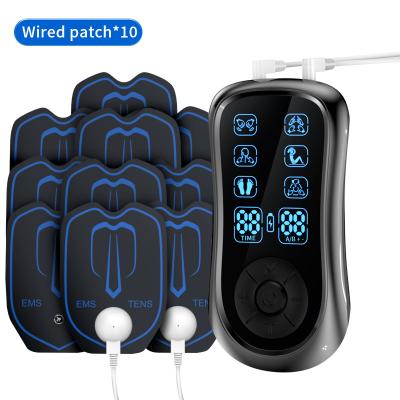 China Portable Electric Stimulator Level Electric Neck Muscle Pain Relief Body 39 Mode 39 Unit EMS TEN Back Massager for sale