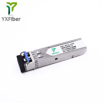 China FTTX 155M Duplex 40km 1310nm LC Optical Connector DDM SFP Module for sale