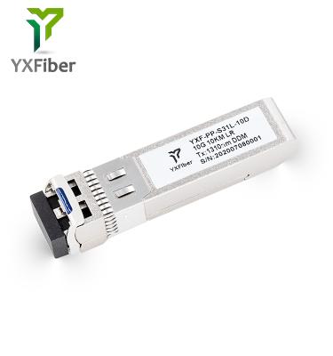 China FTTX 10G SFP+ Duplex 10km 1310nm LC Connector Module SM DDM Optical Single Mode 10GBASE-LR 10G SFP LR SFP-10G-LR for sale