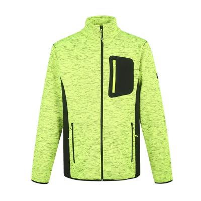 China Hot Selling QUICK DRY Embroidery Safety Fleece Lined Custom Logo Fleece Jacket for sale