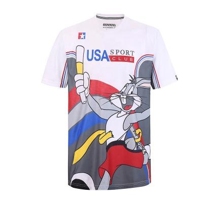 China Anti-wrinkle custom logo sublimation cheap mens t shirts for sale