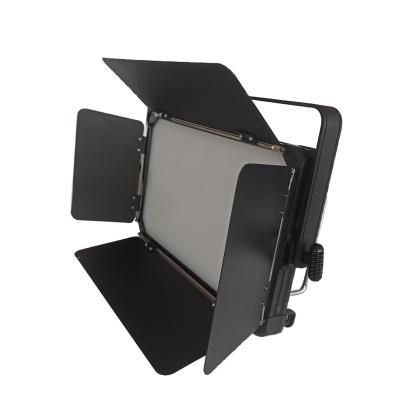 China studio etc. led flat panel soft light 448*0.5w ww/cw dual color can be controlled by computer cable RJ45 200w for sale