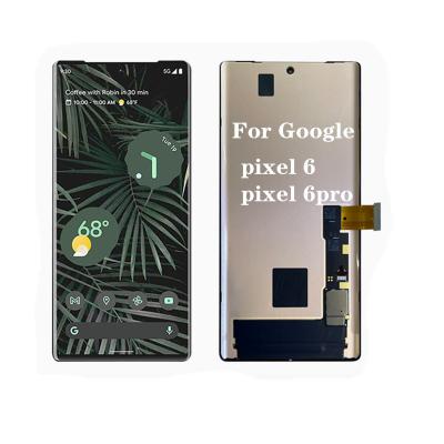 China Original AMOLED LCD For Google Pixel 6 Display Screen Frame GB7N6 Touch Screen Digitizer For Google Pro 6Pro GLUOG Pixel 6 LCD For Pixel 6 Pro Google 6Pro for sale