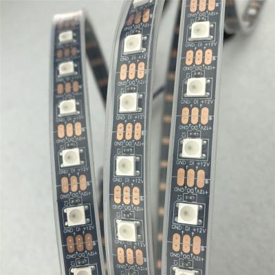 China High quality theme park DC12V 5050RGB data sk6813 2 wire led accessible strip 5050 RGB SK6813 LED coil for sale