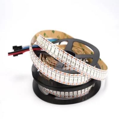 China Theme Park DC5V 144 LED Super Brightness 2 Signal Wire Digital Programmable Led Strip SK6813 IC 5050 RGB SK6813 for sale