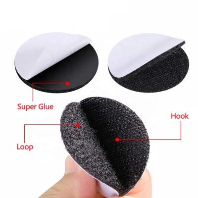 China Nylon Self Adhesive Hook And Loop Patches Self Adhesive Custom Hook And Loop Stitch for sale