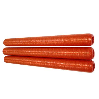 China Non Edible Cellulose Smoked Sausage Casing Red Colour Cellulose Sausage Casing for sale