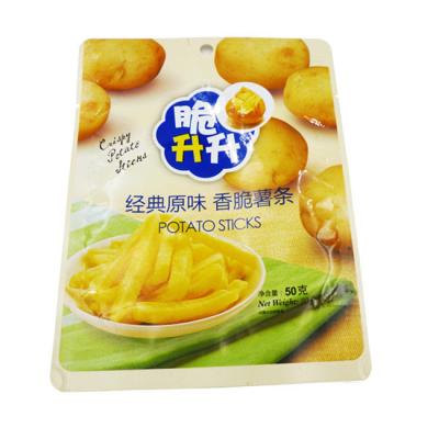 China flexography printing Packaging Plastic bag Biscuit food moisture-proof packaging zipper lock bag for sale