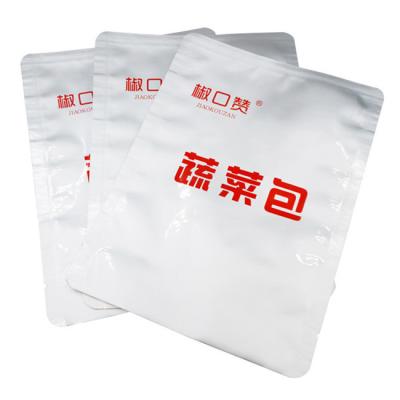 China Vochtbestendige aluminiumfolie rechtopstaande zak snack verpakking warmte afdichting zak Te koop