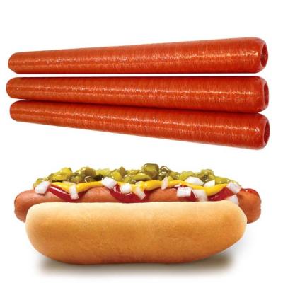 China 31mm Cellulose Hot Dog Sausage Packaging Casings For Hotdogs Sausages for sale