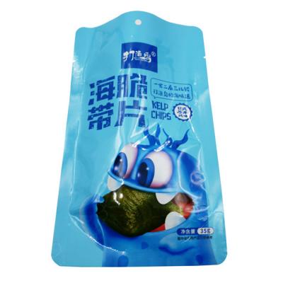 China Os materiais de embalagem Doypack do alimento de Fried Crispy 200g levantam-se o malote à venda