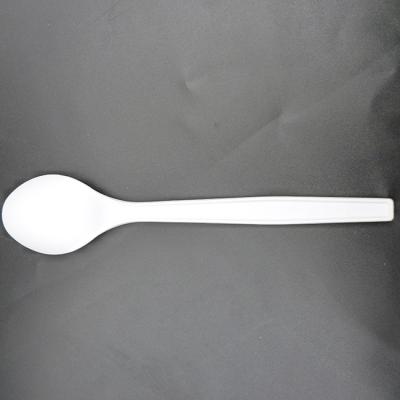 China Eco Friendly 6.5Inch Disposable Plastic Spoon 3g For Fast Food for sale