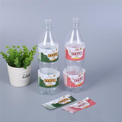 China OEM ODM Printed Bottle Labels PP Shrink Sleeve Labels For Bottles for sale