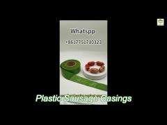 high vapour resistance synthetic sausage casings for sausages