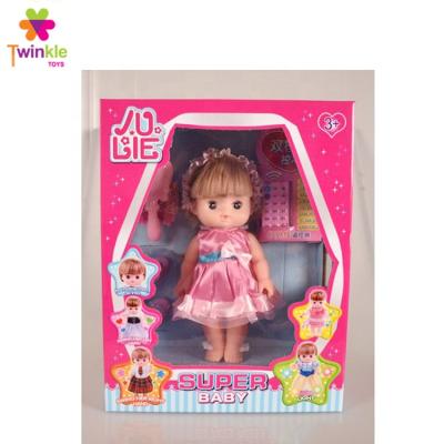 China DIY TOY Christmas gift baby doll lovely with music and light reborn baby - doll for sale