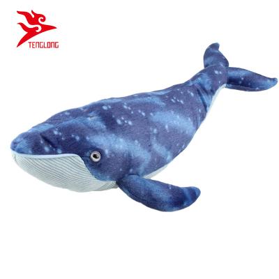 China Large Huge Giant Stuffed Plush Blue Whale Soft Stuffed Animal Toy for sale