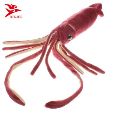 China Plush NEW! Hot Selling Giant Lobster Squid Stuffed Animal Ocean Plush Toy for sale