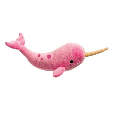 China Plush Yangzhou Factory Custom Sea Animals Stuffed Narwhal Plush Toy for sale