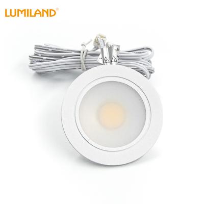 China Wholesale Contemporary Recessed 2 Inch Recessed Led Pebble Lights For Buffet Cabinet for sale