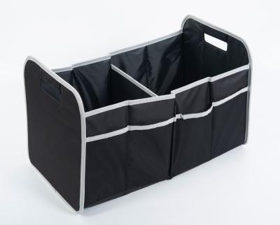 China Business Products Auto Car Trunk Organizer Storage / Luxury 100% Waterproof Bottom Drive With Straps for sale