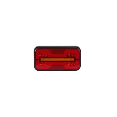 China Cars Tail Approved Multifunctional Steering Stop Rectangle 7inch Emark Premium 180mm Rear Fog Lamp for sale