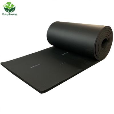 China Contemporary Flame-Retardant 1500*8000*10 Rubber Sheet for Air Conditioning Duct Insulation Heat Insulation Materials for sale