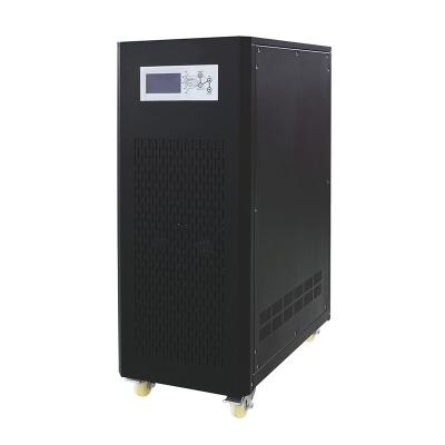 China YES 15KVA 384VDC Input 50Hz 60Hz Output 3 Phase Inbuilt Charge Controller Low Frequency Hybrid MPPT PWM Solar Inverter for sale