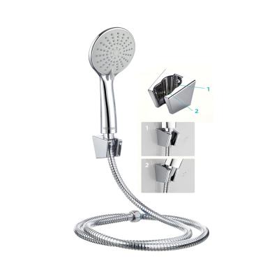 China Without Switch OMIDA 3 Functions ABS Rain Hand Shower Head With Power Jet Cleaning Massage Washing Function for sale