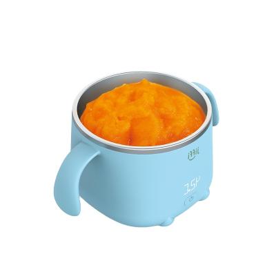 China Amazon Hot Sale BPA Free Smart Baby Product Warmer Bowl Snack For 1 2 Age Baby Bowl USB Feeding Milk for sale