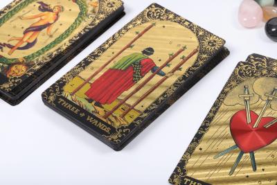 Chine Cartes de jeu en plastique sur mesure sur le thème du tarot à vendre